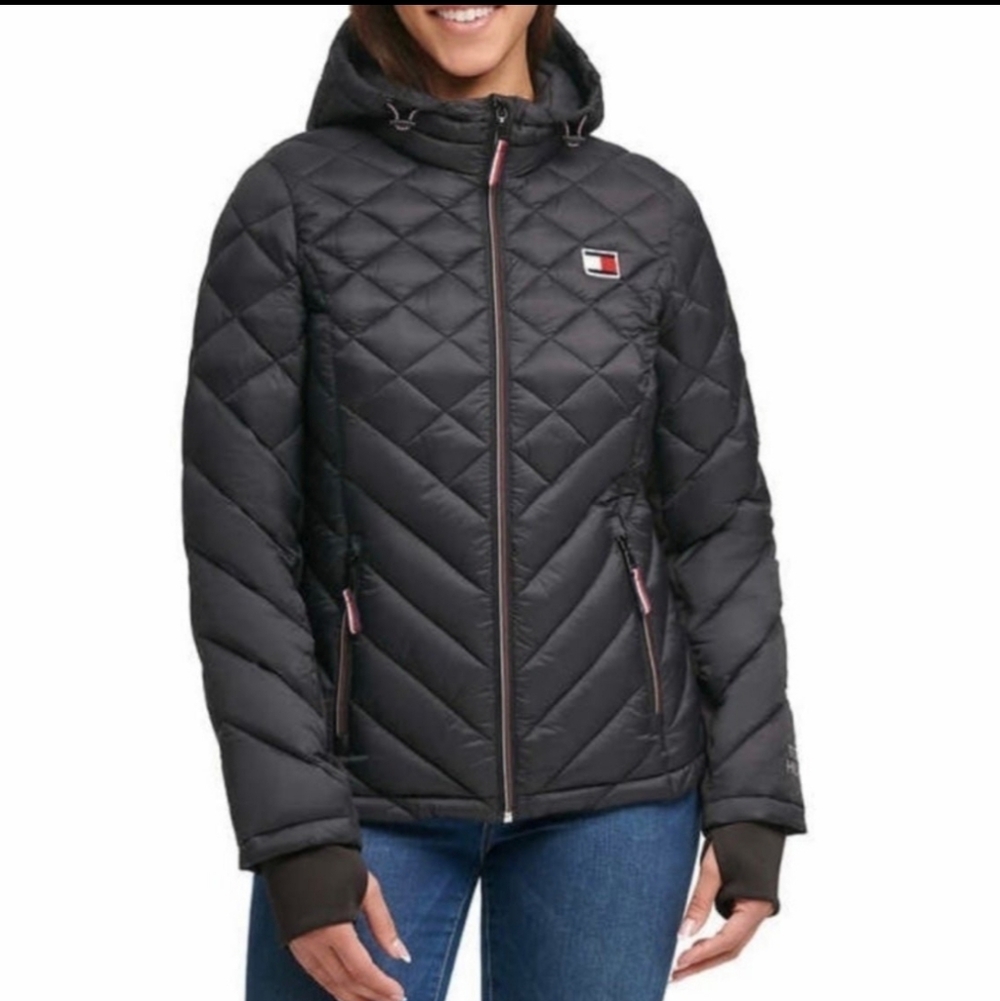 Tommy Hilfiger Women's Black Packable Puffer Jacket